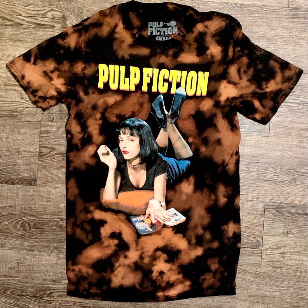 Acid Washed Vintage Pulp Fiction Shirt